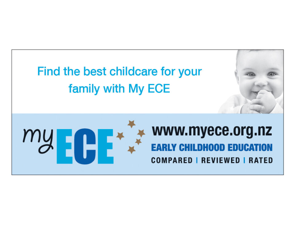 Advertisement for myECE – Find the best childcare for your family